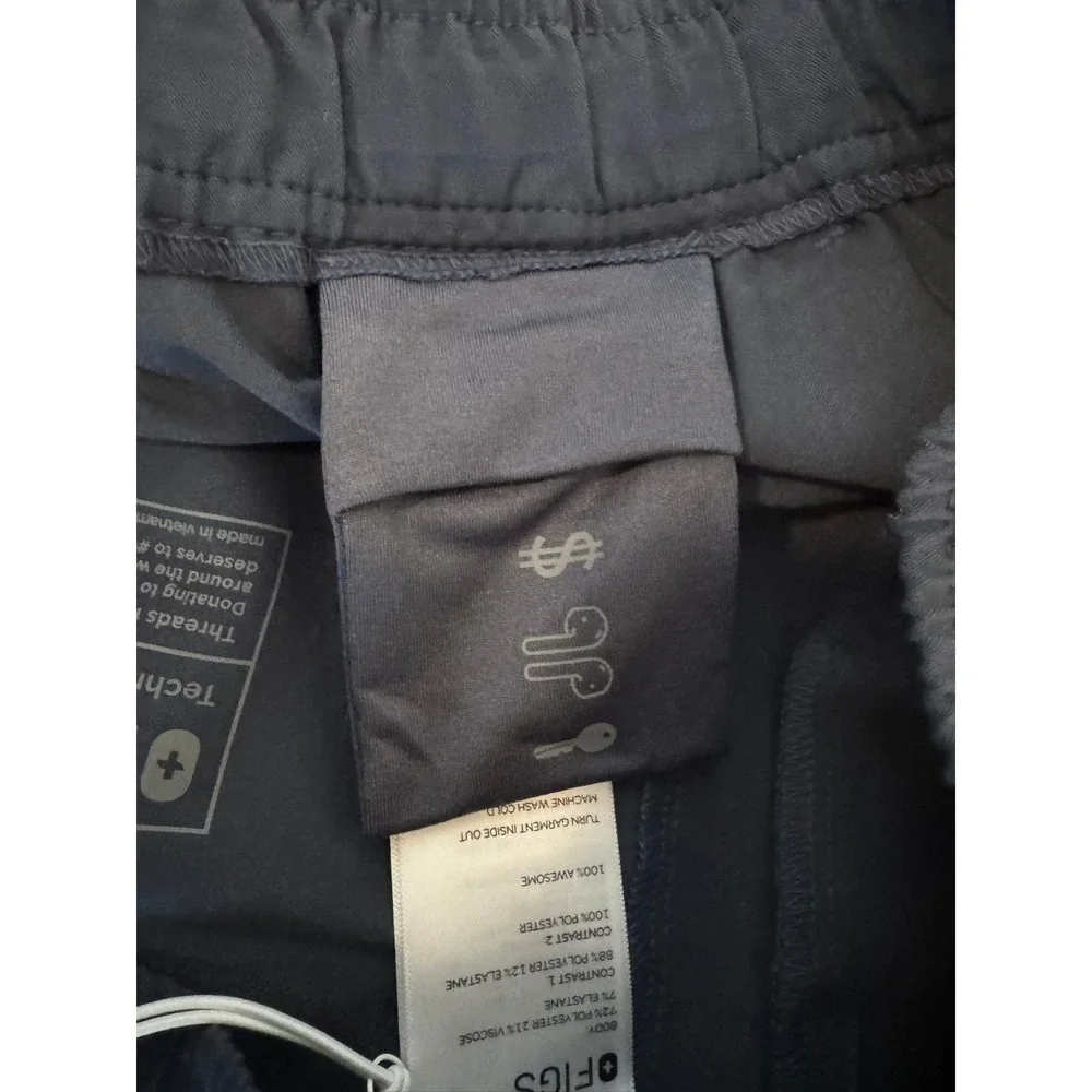 FIGS Men's Tansen Jogger Scrub‎ Pants Navy Blue Size Small / Tall